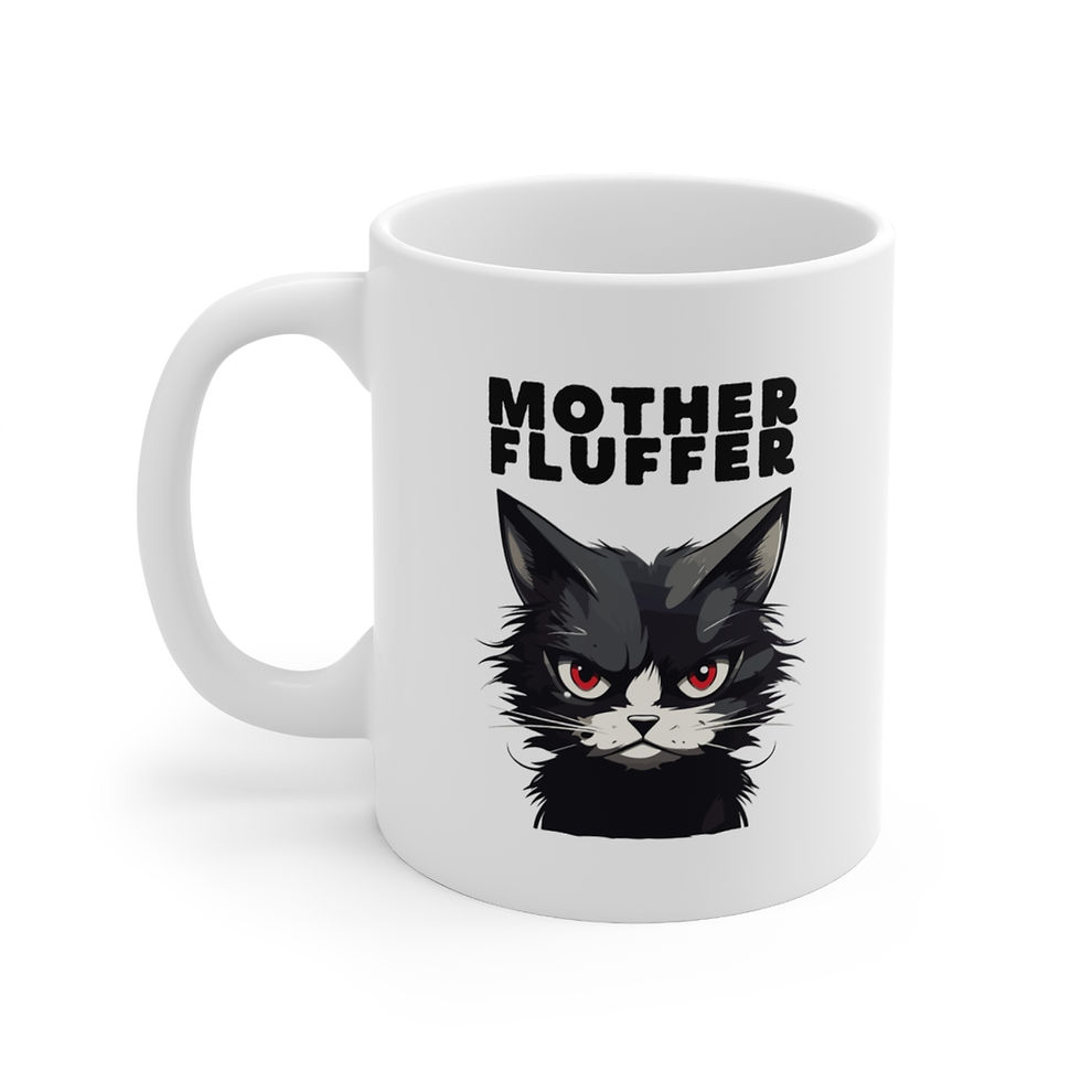 Thumbnail: Mother Fluffer Mug, Coffee Cup, 11oz, 15oz, (Gift)