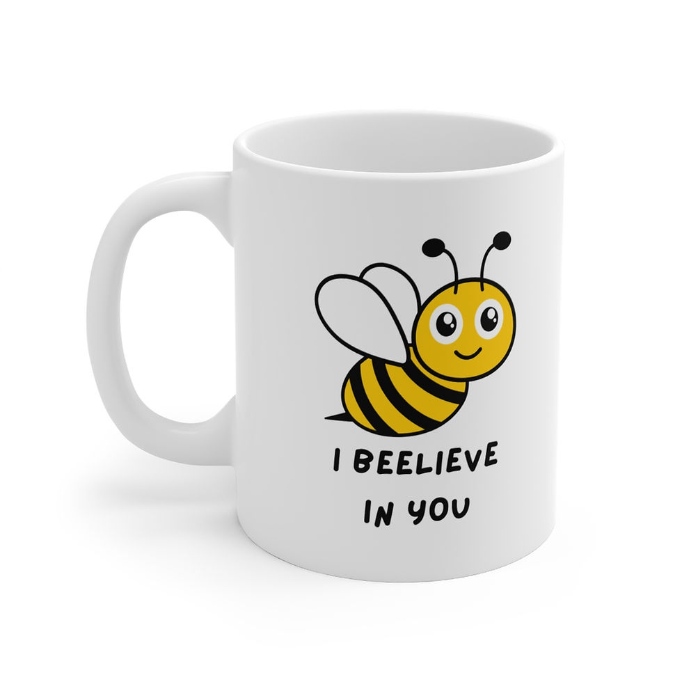 Thumbnail: I Beelieve In You, Coffee Cup, 11oz, 15oz