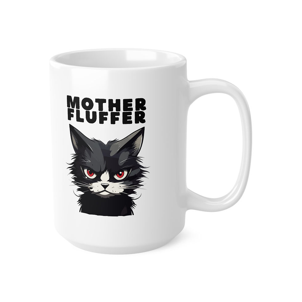 Thumbnail: Mother Fluffer Mug, Coffee Cup, 11oz, 15oz, (Gift)