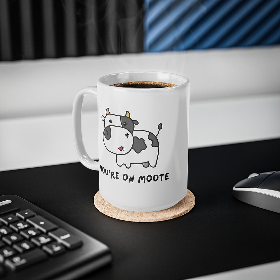 Thumbnail: You're On Moote Mug, Coffee Cup, 11oz, 15oz