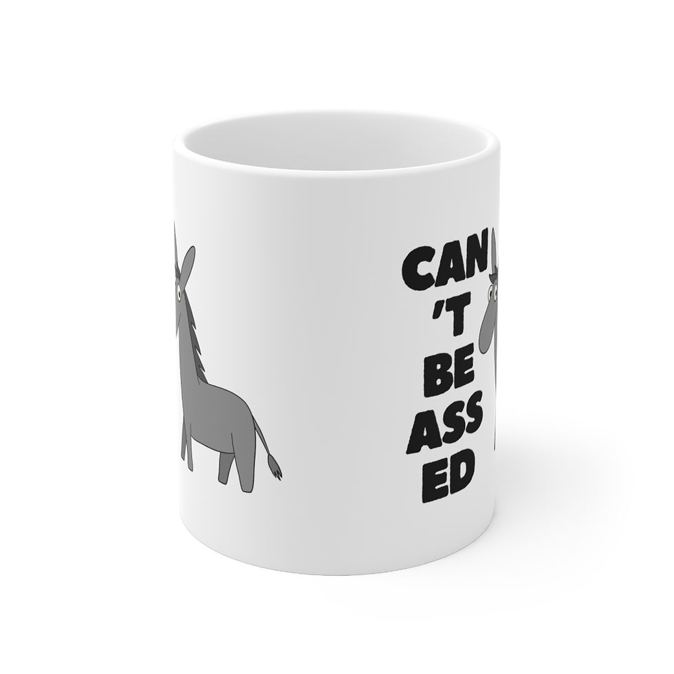 Thumbnail: Can't Be Assed, Coffee Cup, 11oz, 15oz