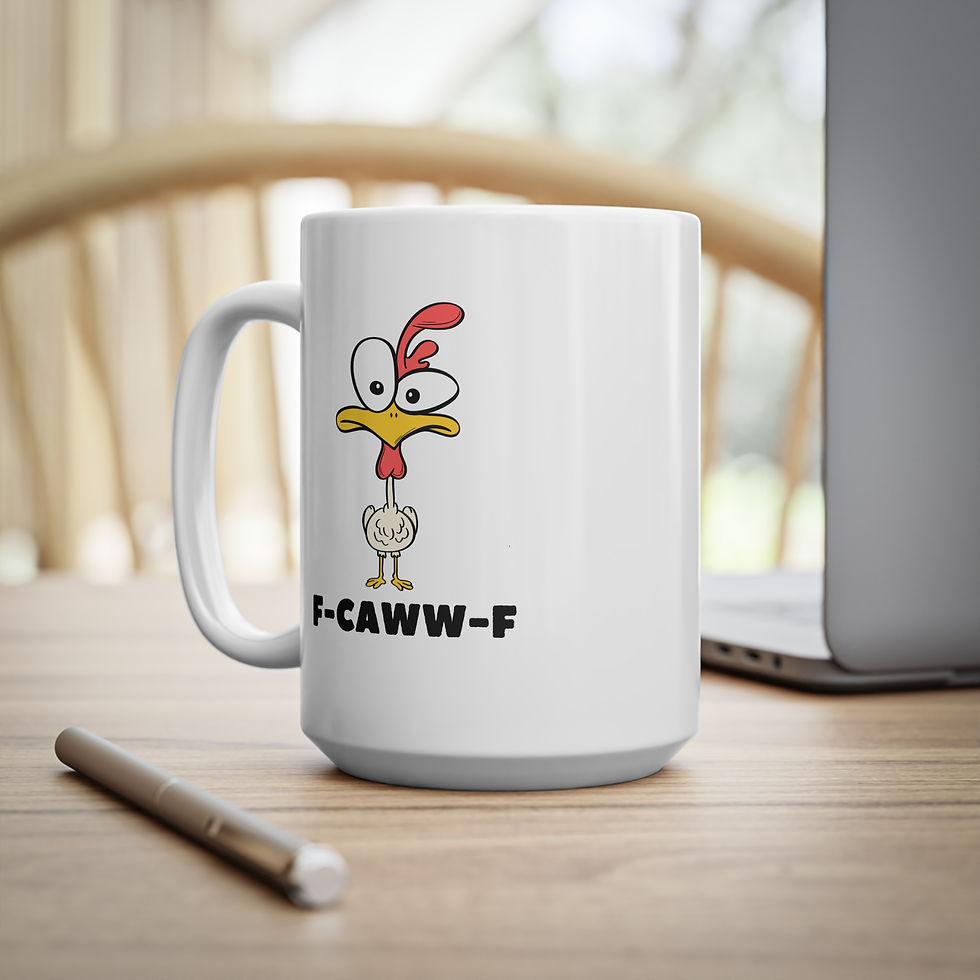 Thumbnail: F-CAWW-F Mug, Coffee Cup, 11oz, 15oz, (Gift)