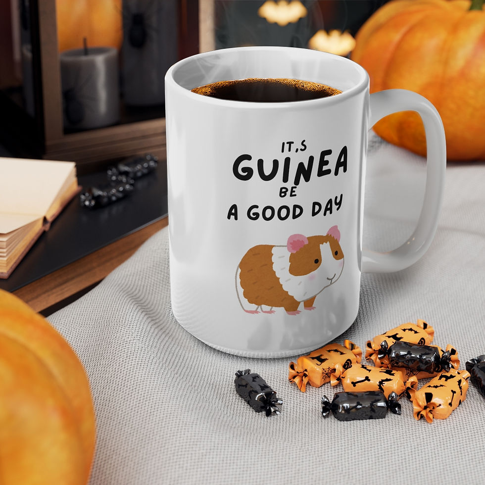 Thumbnail: It's Guinea Be a Good Day Mug, Coffee Cup, 11oz, 15oz