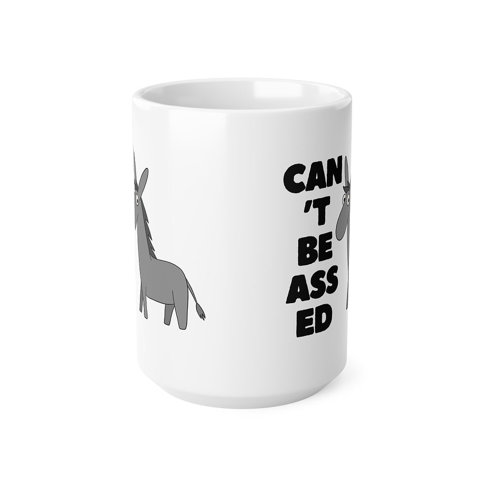 Thumbnail: Can't Be Assed, Coffee Cup, 11oz, 15oz