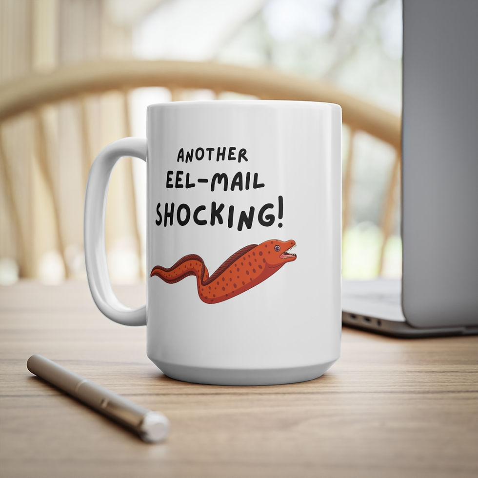 Thumbnail: Another Eel-Mail, Shocking Mug, Coffee Cup, 11oz, 15oz