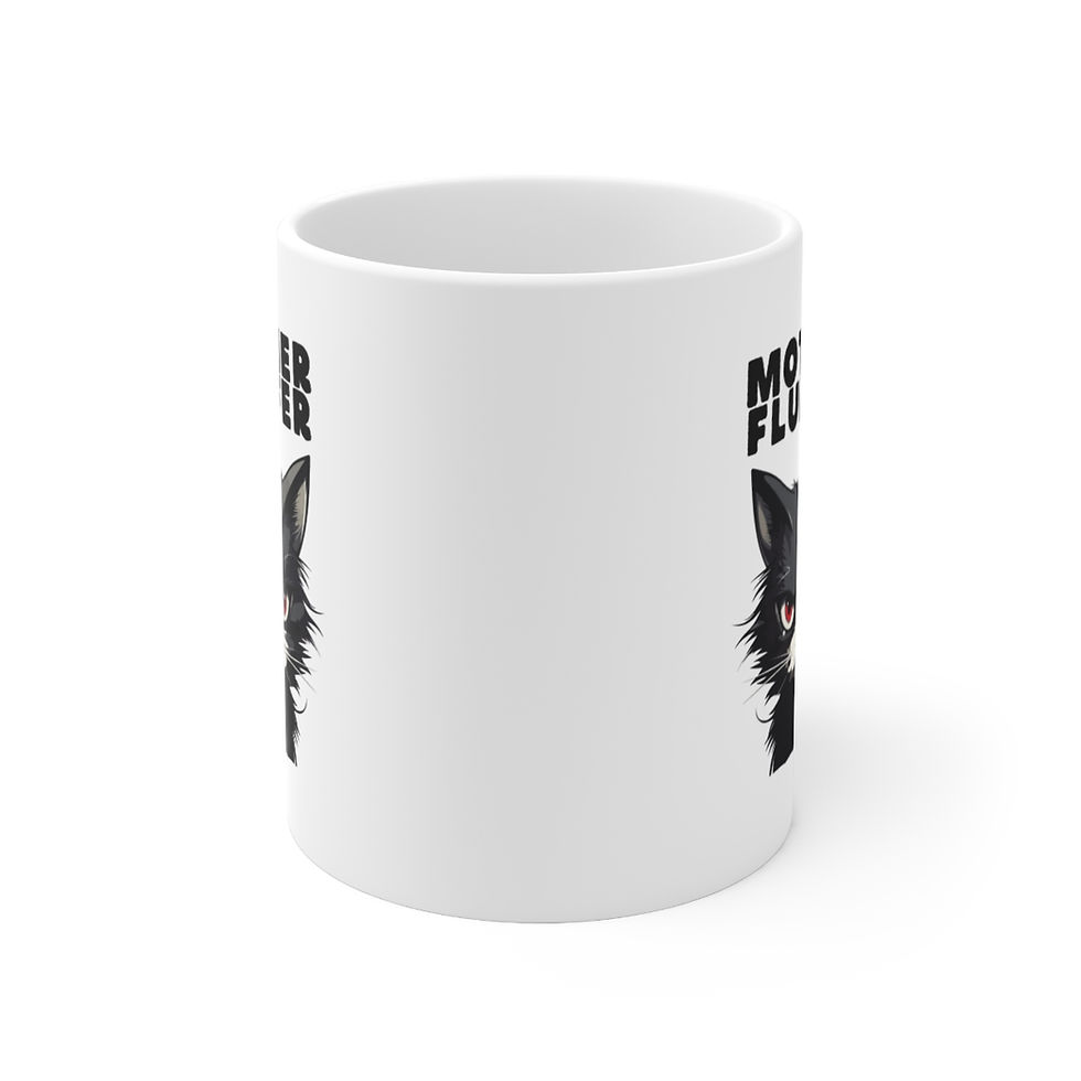 Thumbnail: Mother Fluffer Mug, Coffee Cup, 11oz, 15oz, (Gift)