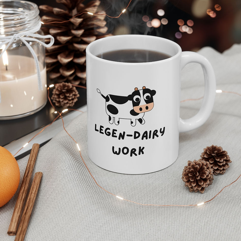 Thumbnail: Legen-Dairy Work Mug, Coffee Cup, 11oz, 15oz