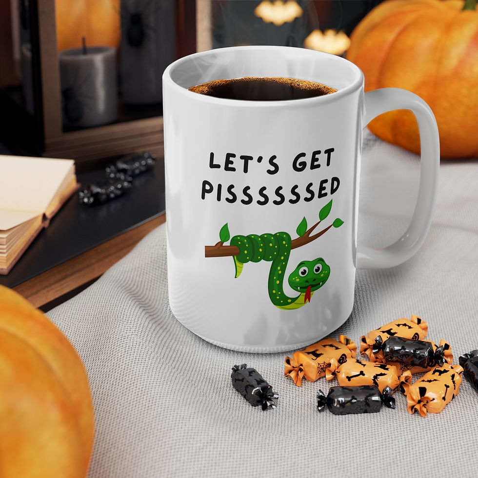 Thumbnail: Let's Get P*ssssed, Coffee Cup, 11oz, 15oz