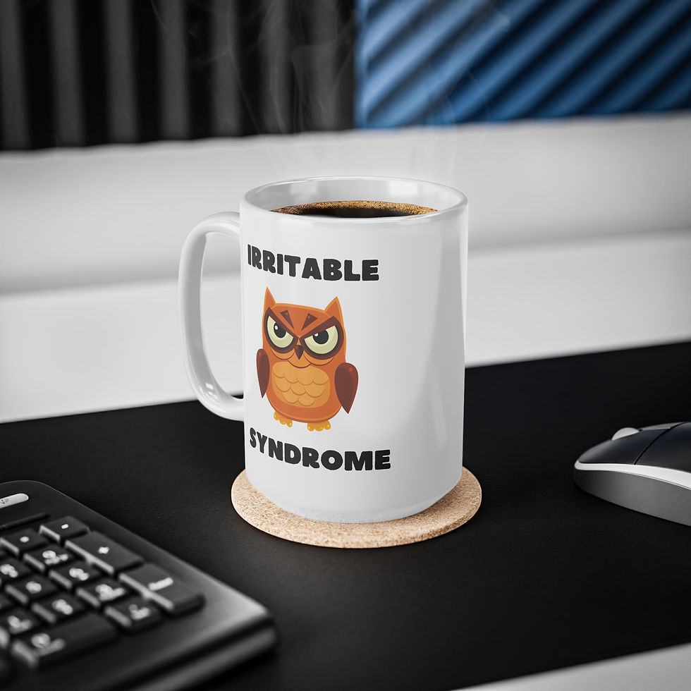 Thumbnail: Irritable Owl Syndrome Mug, Coffee Cup, 11oz, 15oz