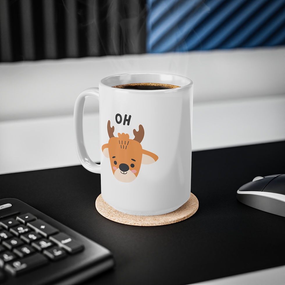Thumbnail: Oh Dear Mug, Coffee Cup, 11oz, 15oz