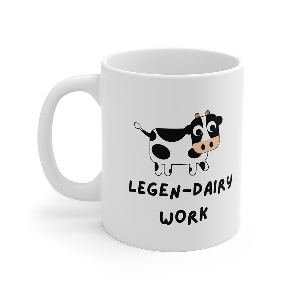 Thumbnail: Legen-Dairy Work Mug, Coffee Cup, 11oz, 15oz