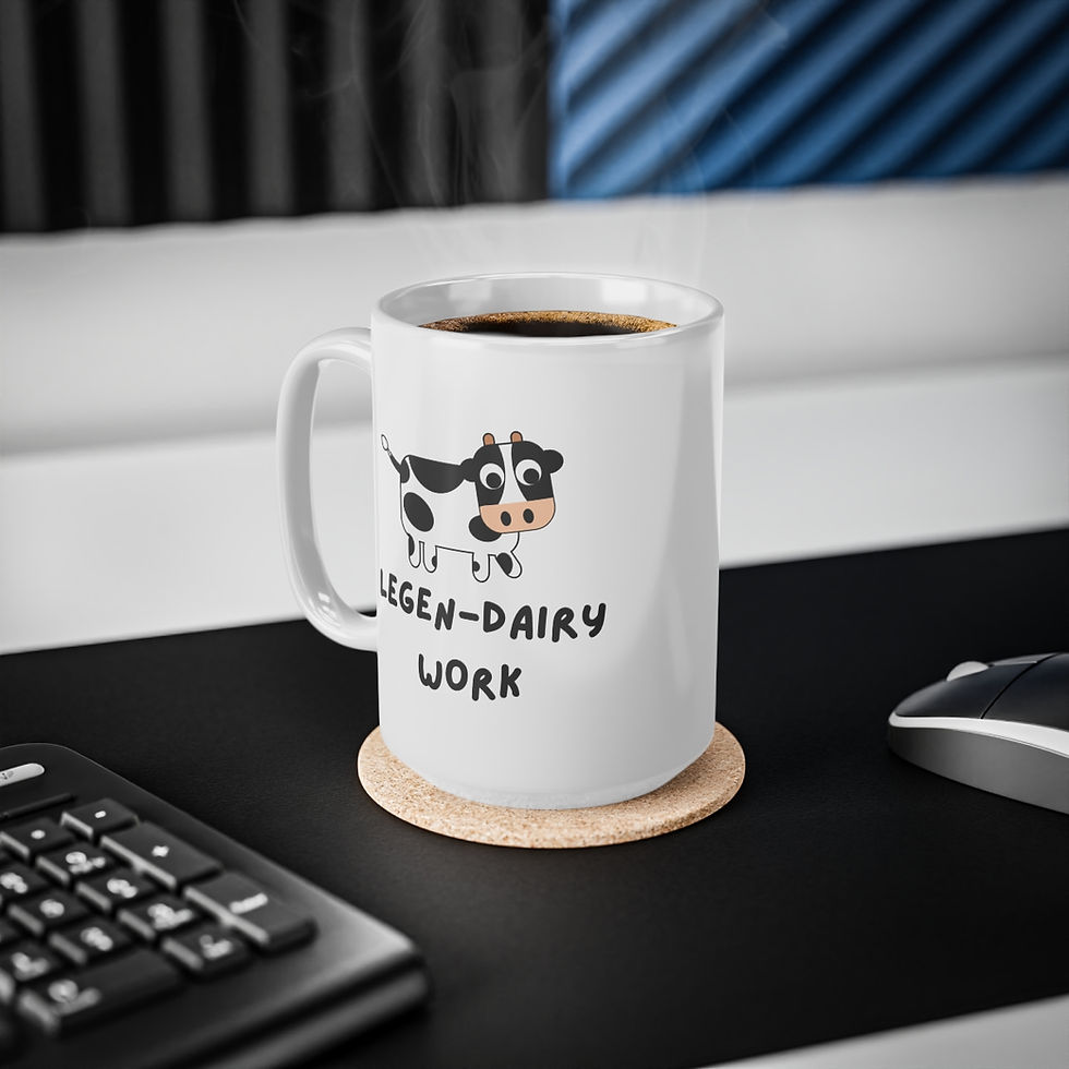 Thumbnail: Legen-Dairy Work Mug, Coffee Cup, 11oz, 15oz