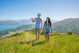 Alex Nelson photoshooting for Picton signage