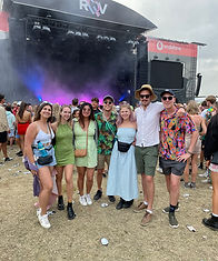 Alex Nelson and friends at Rhythm and Vines Music Festival