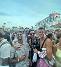 Mosh pit at Ushuaia in Ibiza