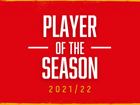 Arrangements for Player of the Season awards