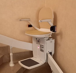 monte escalier courbe