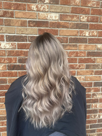 Woman Highlights and Soft Tone Hair