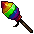 Colourful Fireworks Rocket tibia
