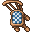 Traditional Chair (Blue) tibia