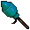 Turquoise Fireworks Rocket tibia