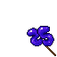 Blue 25 Years Balloon tibia
