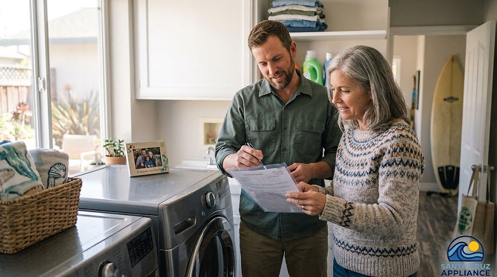 What Does an Appliance Manufacturer's Warranty Actually Cover?