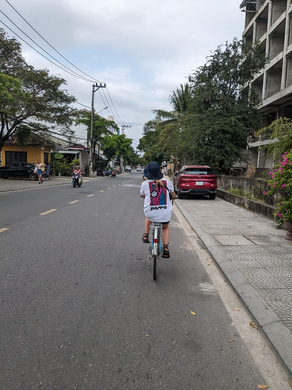 Cycling to Old Town