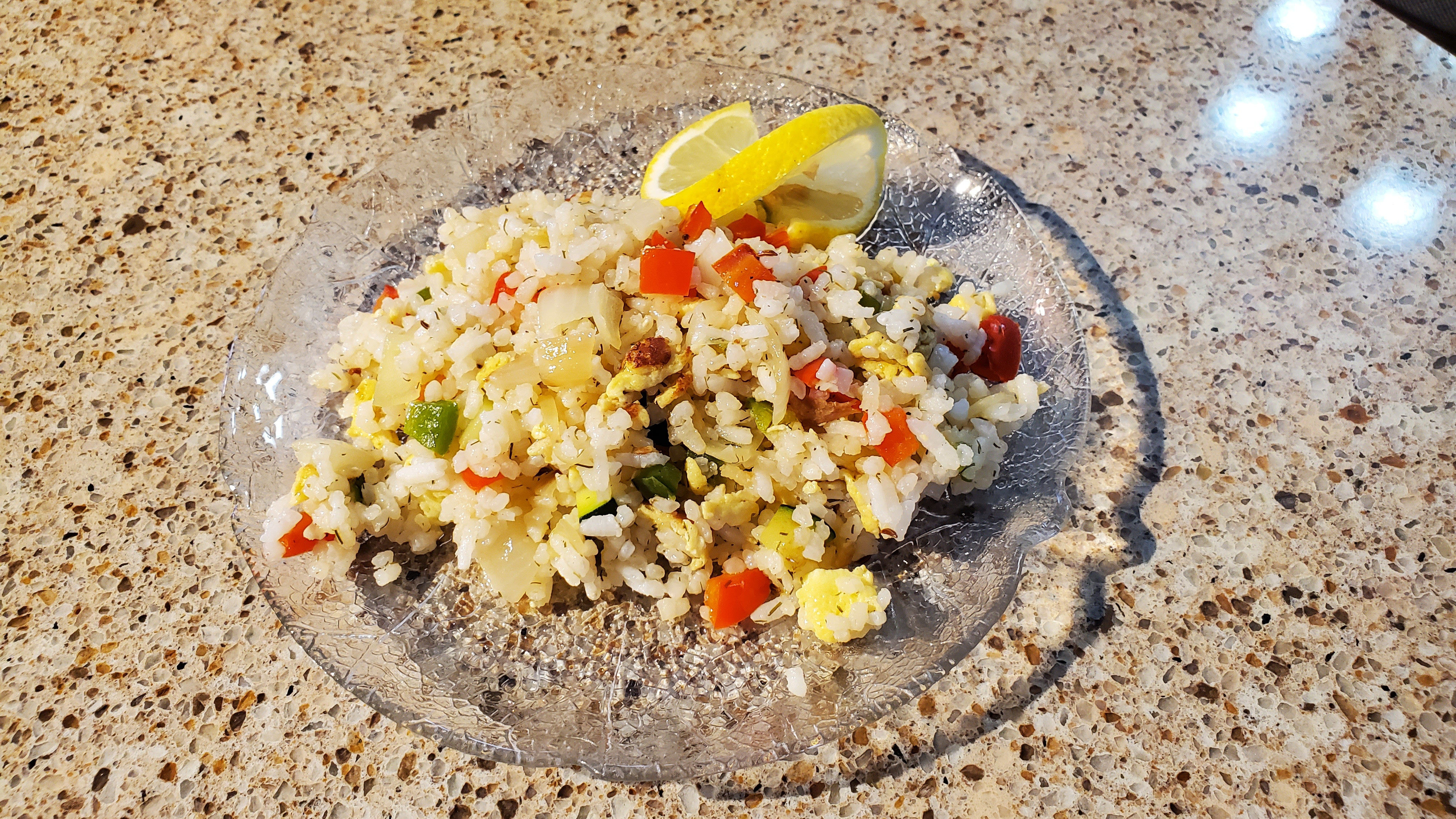 Vegetable Fried Rice With Lemon, Dill and Caraway