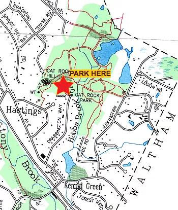 Map of parking location