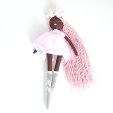 BABITECTURE POUPEE NOIRE DOUDOU NOIRE POUPEE AFRICAINE