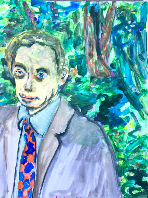Young Putin in the Wilderness