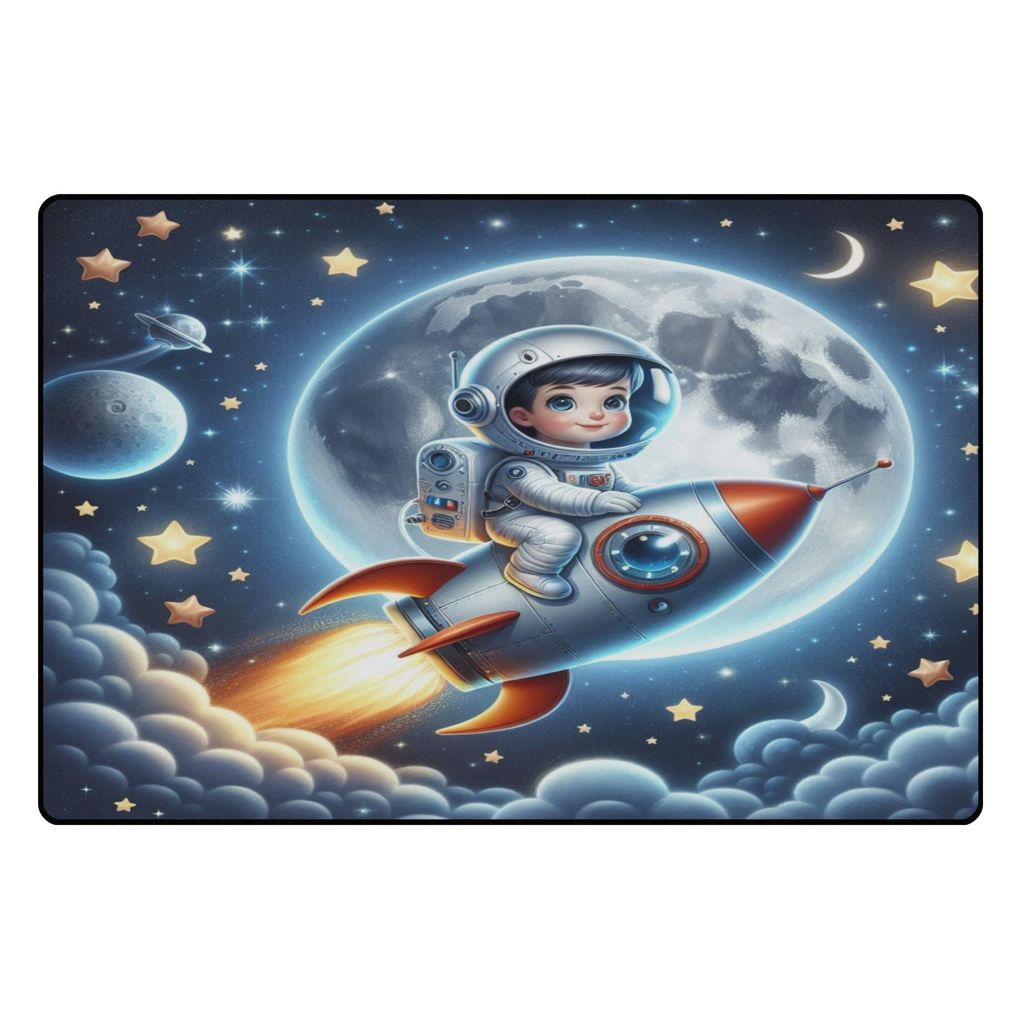 Alien Area Bedroom Rug