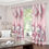 Thumbnail: Bear-ly Pink Blackout Curtains