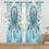 Thumbnail: Blue Dream Catcher Blackout Curtains Multi Sizes
