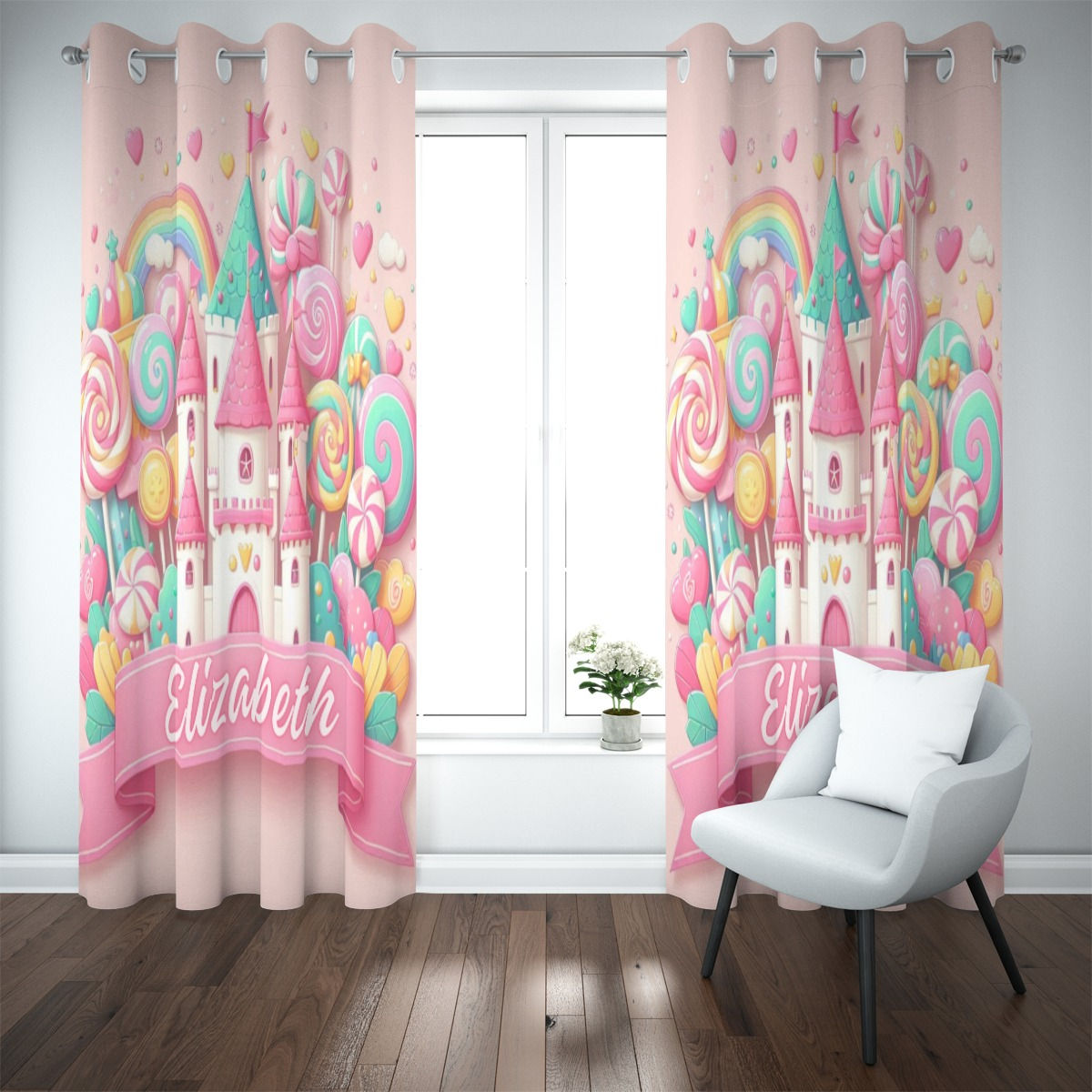 Blackout Grommet Curtains | 265(gsm)