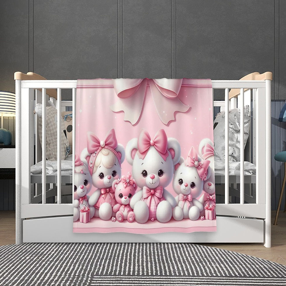 Bearly Plush Baby Blanket