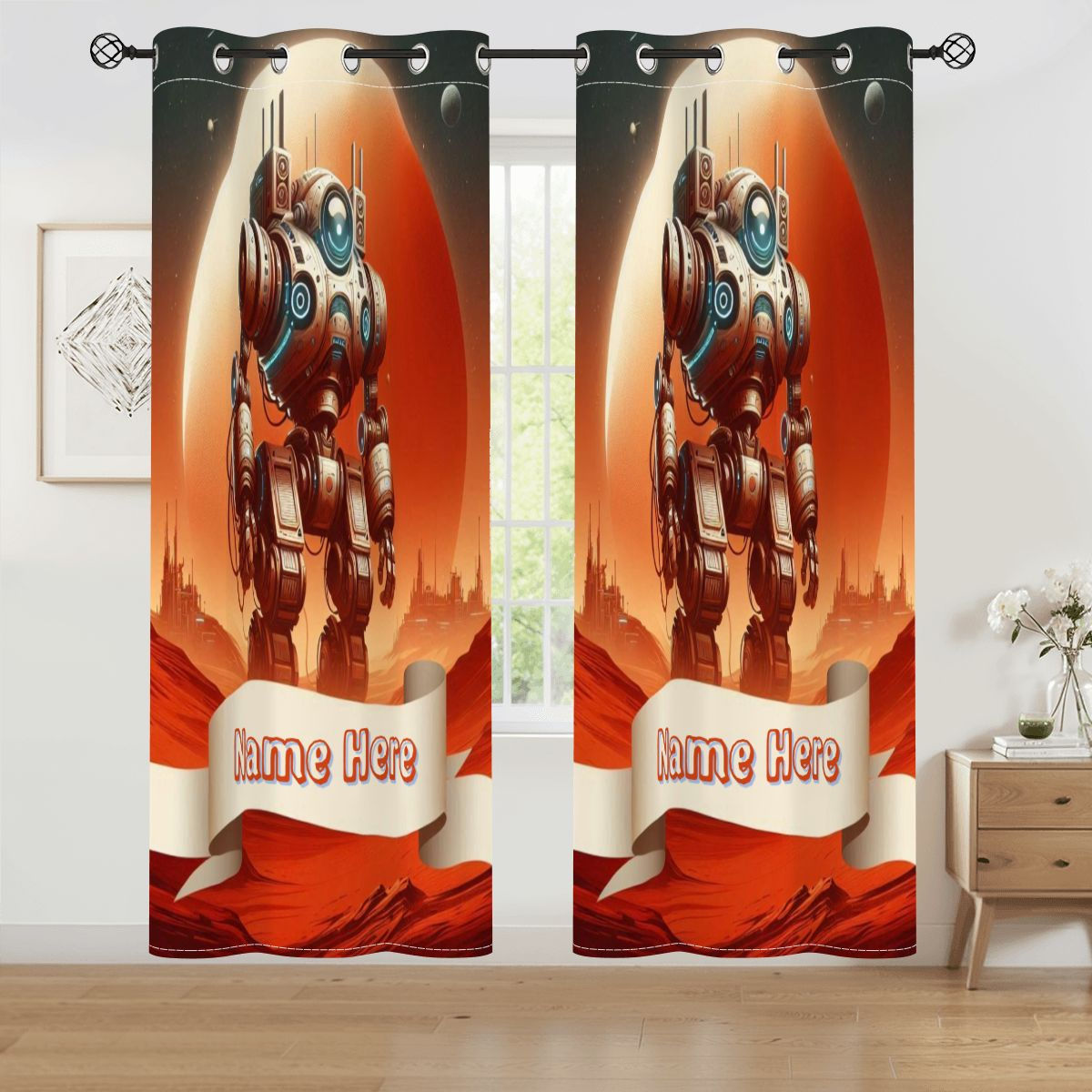 Robo Blackout Curtains