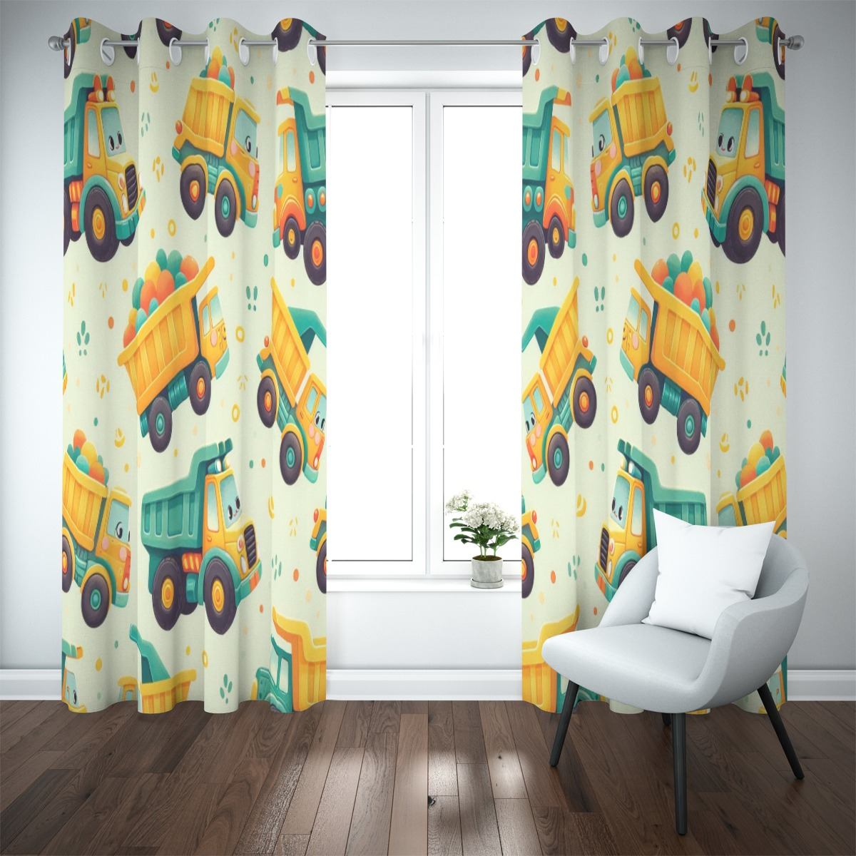 X Dumpy Truck Comforter Set