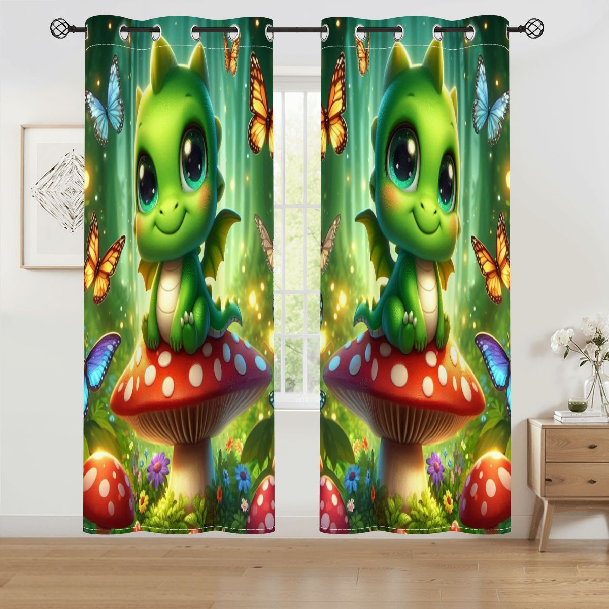 Dina Dino Blackout Curtains #305