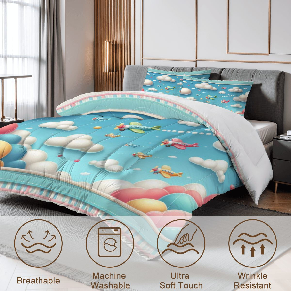 Aero Planes Comforter Set