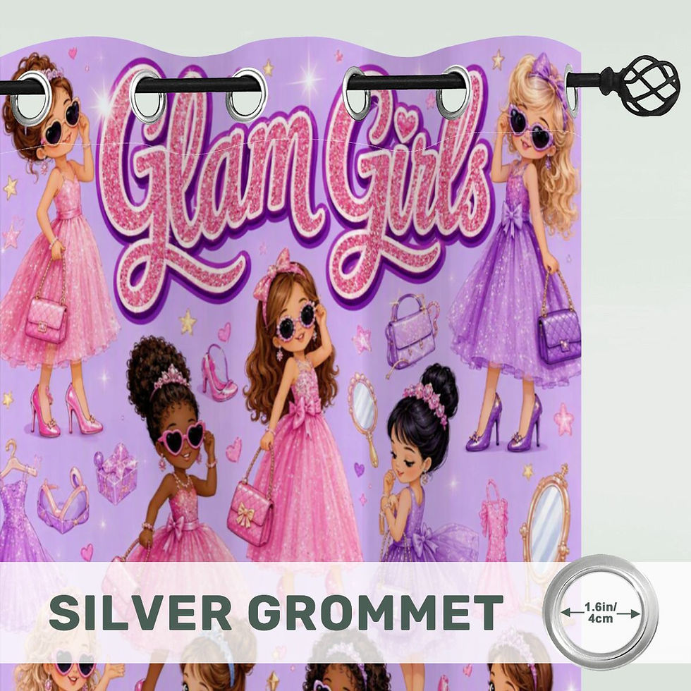 Thumbnail: Glamour Girls Blackout Curtains
