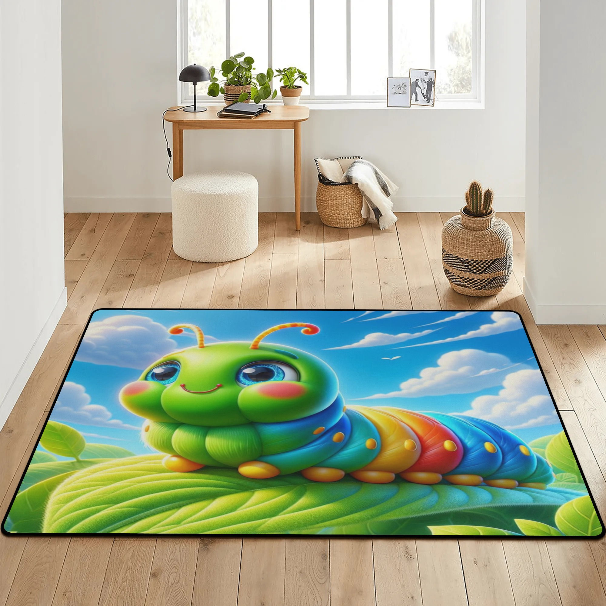 Caterpillar Area Bedroom Rug