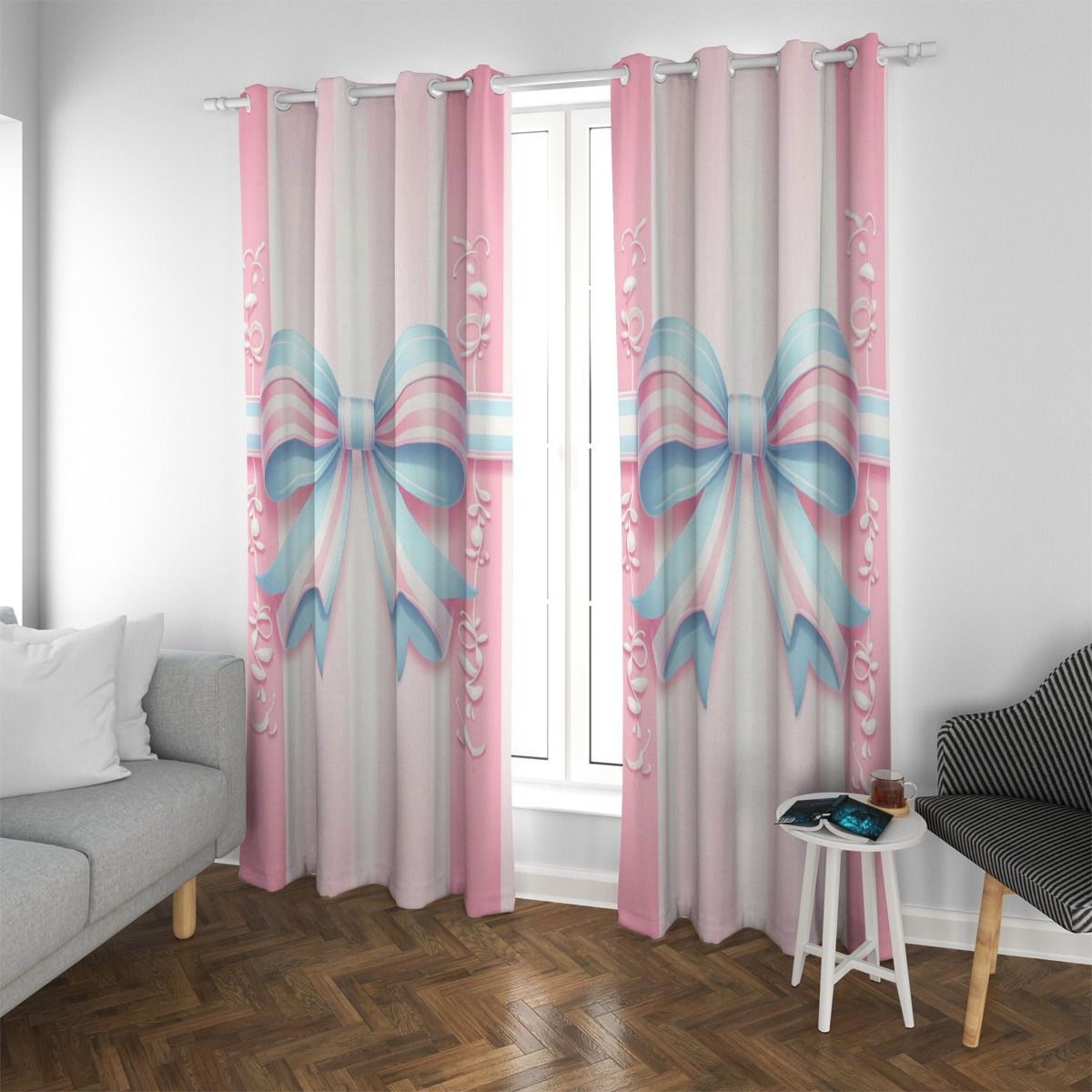 X Blackout Grommet Curtains