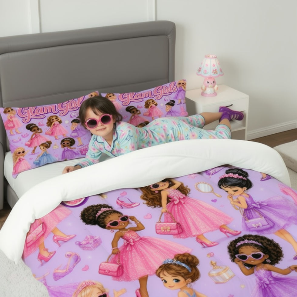 Thumbnail: Glam Girls Comforter Set