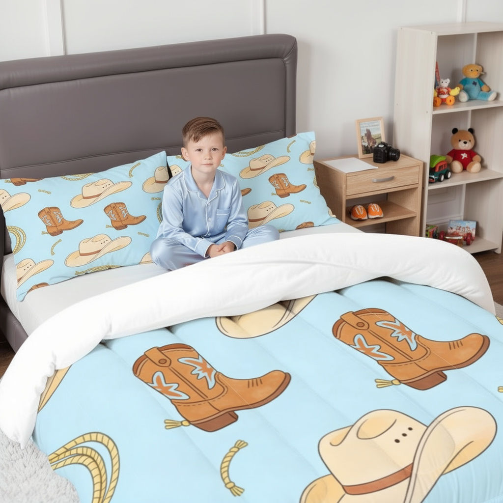 Boots & Lassos Comforter Set