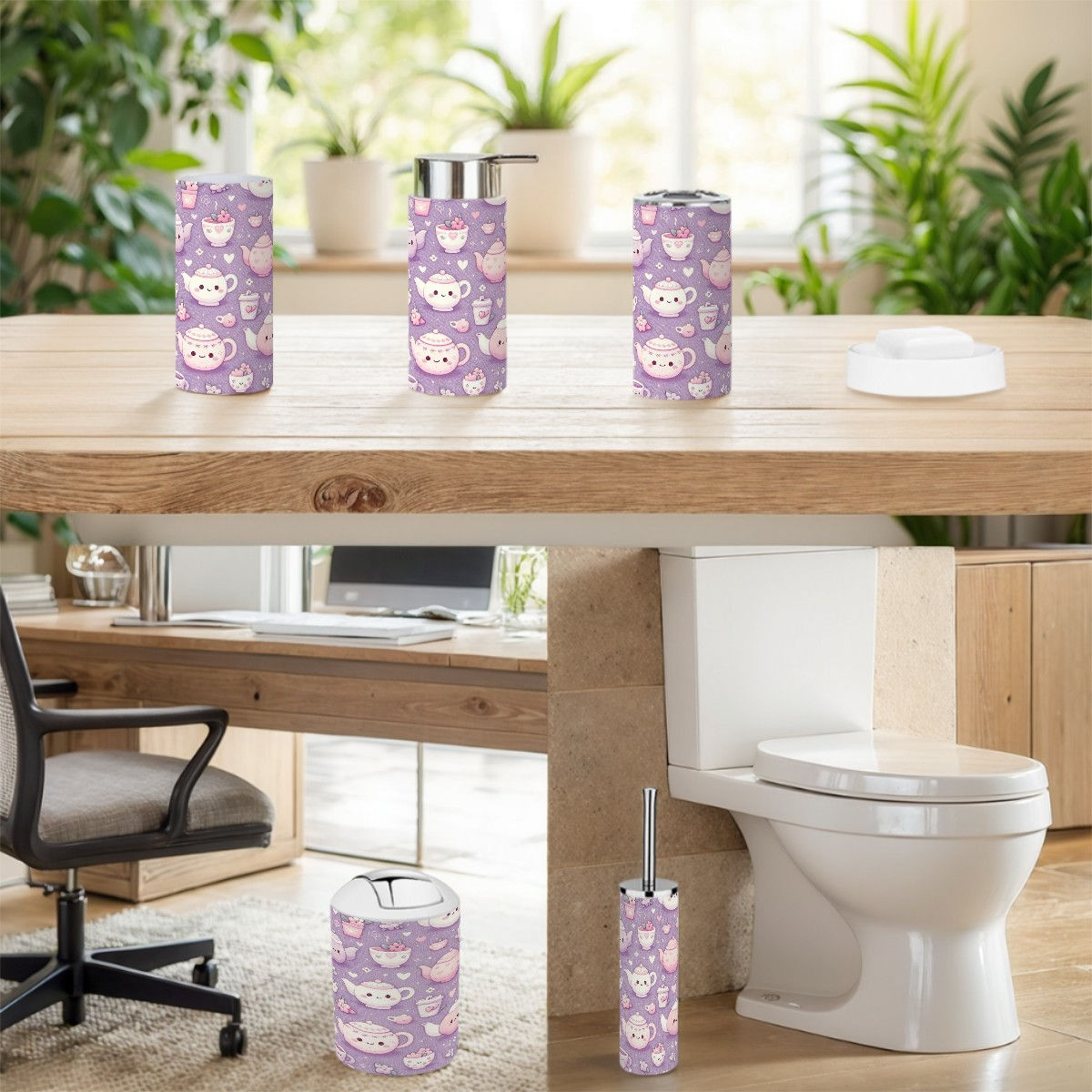Bathroom Accessories Set 5 pcs