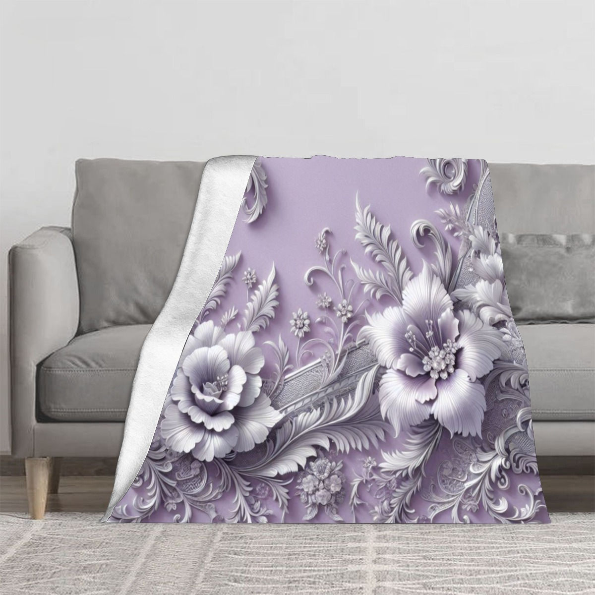 Gram Flannel Blanket - Vertical Style For the USA|290GSM