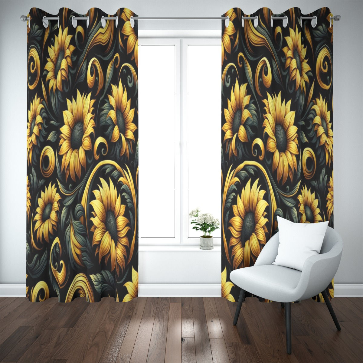 Blackout Grommet Curtains | 265(gsm)