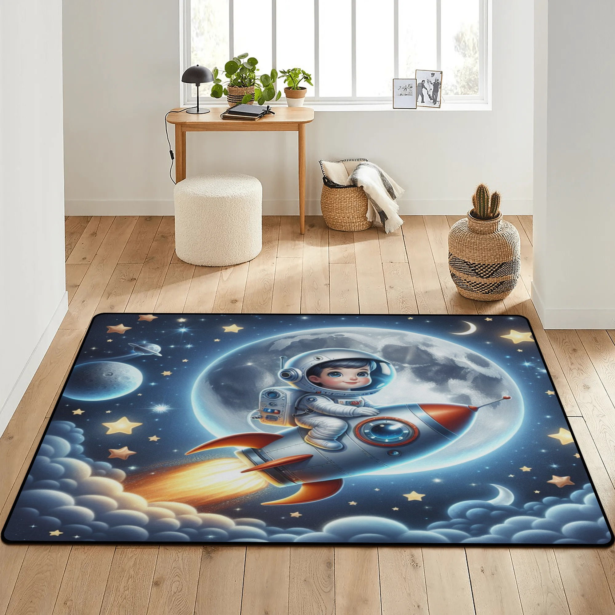 Alien Area Bedroom Rug